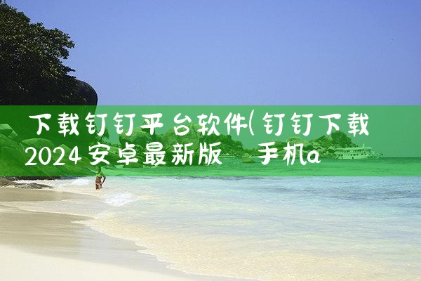下载钉钉平台软件|欲漫涩
