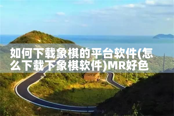 如何下载象棋的平台软件|MR好色